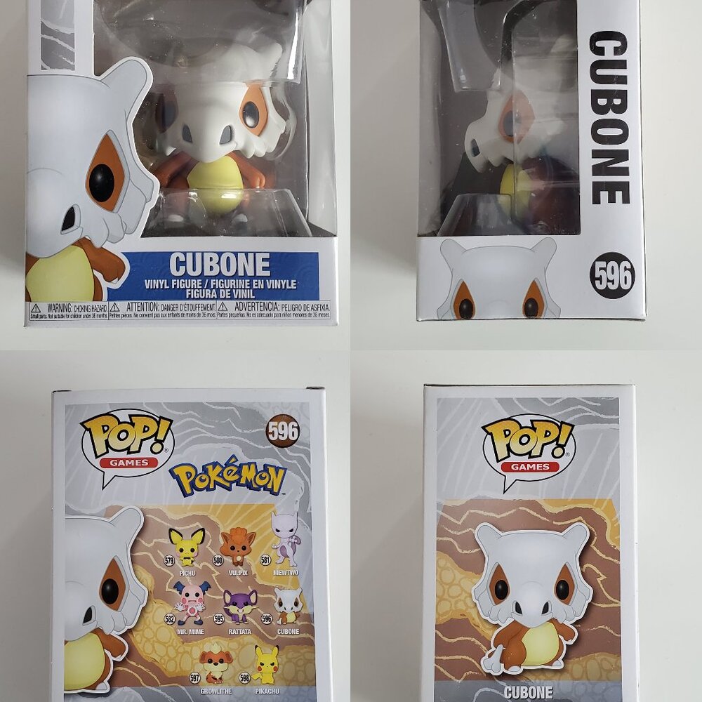 Funko Pop Games Pokemon Cubone 596